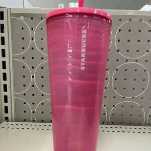 Starbucks Target Exclusive Spring 2023 Pink Marble Cold Venti Tumbler